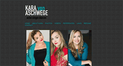 Desktop Screenshot of karavonaschwege.com